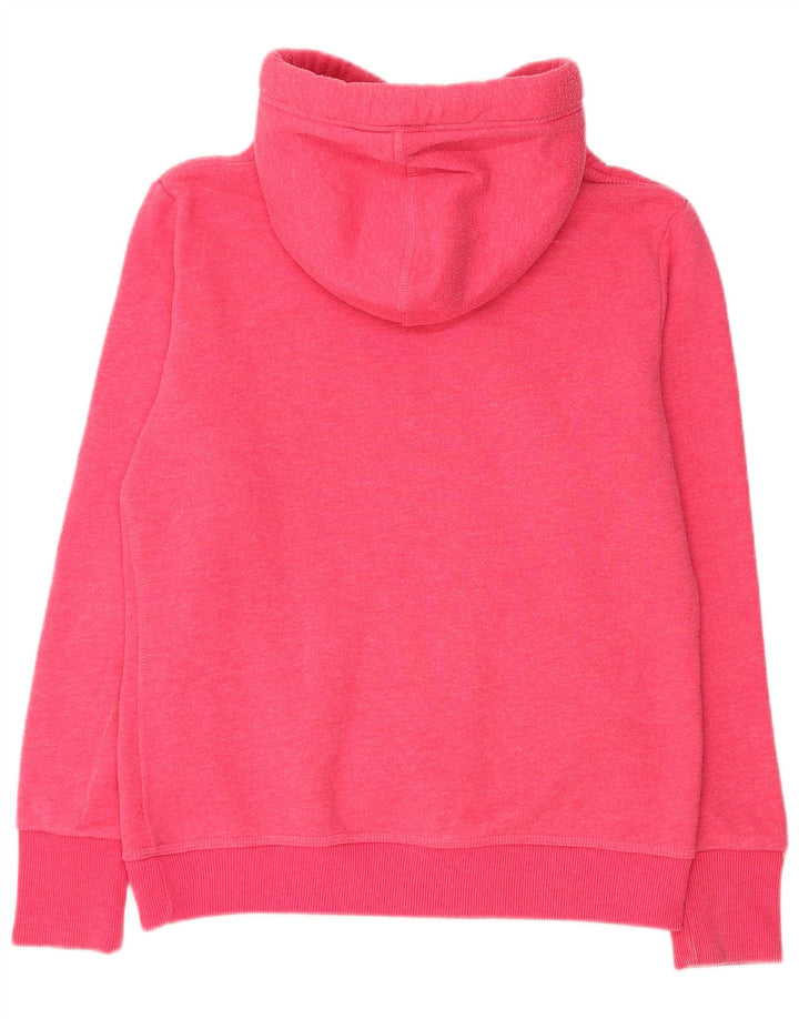 Felpa con cappuccio da donna SUPERDRY UK 16 grande poliestere rosa