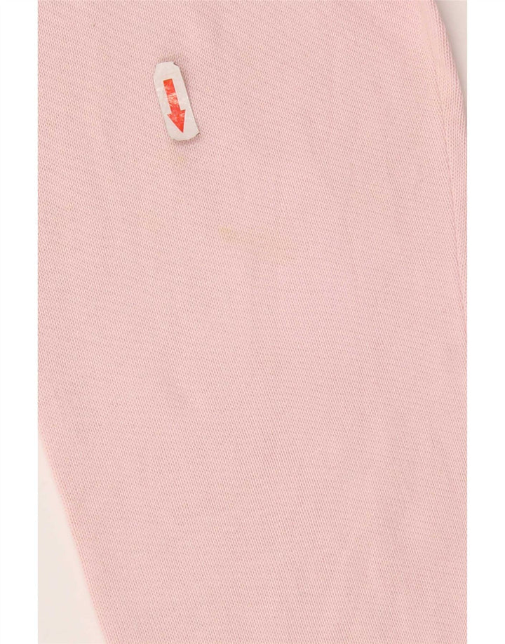 Maglione Zara da uomo con scollo a V grande rosa