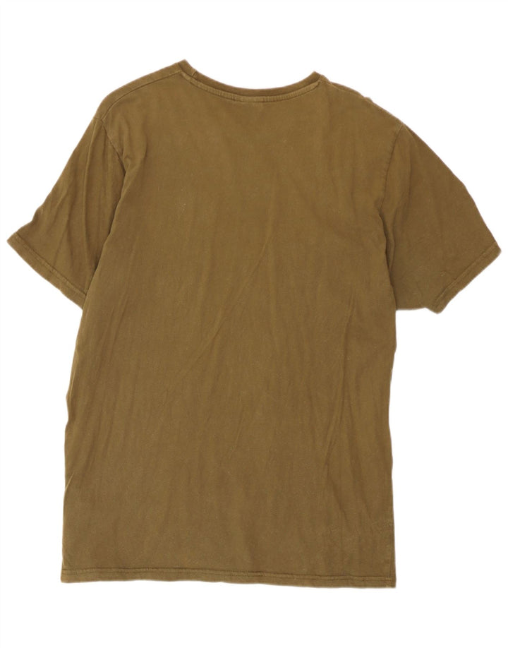 T-shirt da uomo Ellesse Top XL in cotone kaki