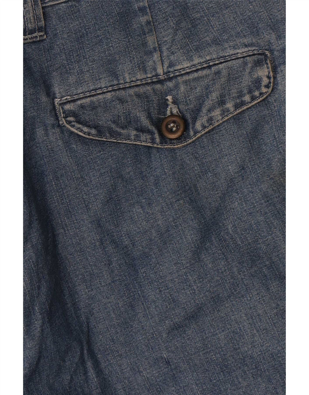 Jeans dritti vintage da donna W33 L34 Blu