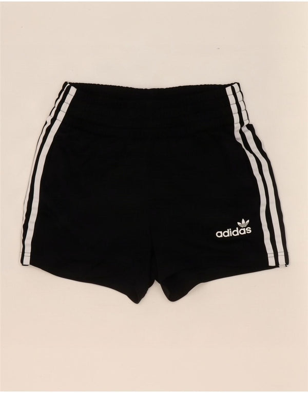 Adidas Womens Sport Shorts UK 4 XS Black Polyester