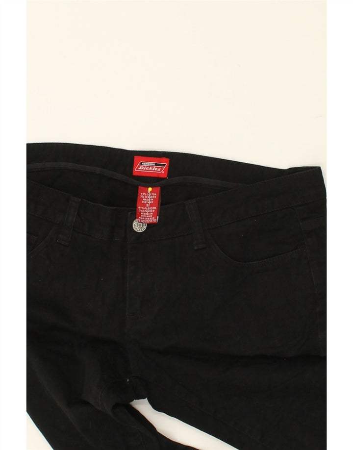 DICKIES Womens Bootcut Jeans US 9 Large W32 L25 Black Cotton | Vintage Dickies | Thrift | Second-Hand Dickies | Used Clothing | Messina Hembry 