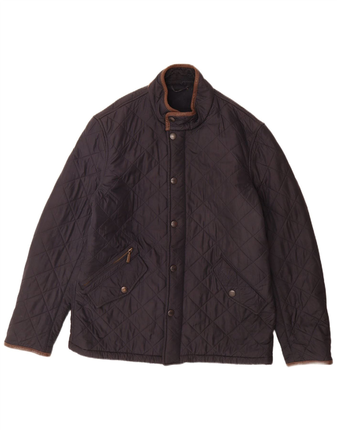 Giacca trapuntata da uomo Barbour UK 40 grande blu navy