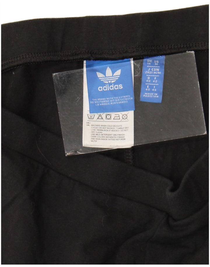 Leggings Adidas da donna UK 14 cotone medio nero