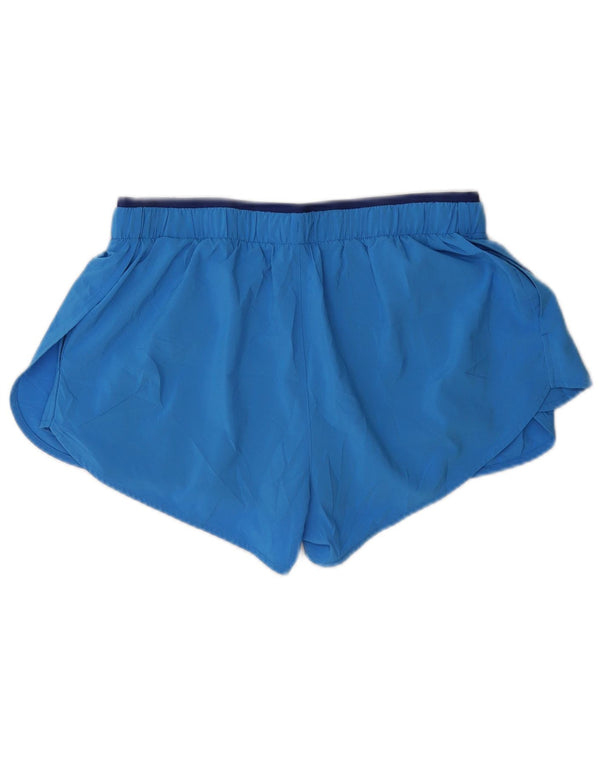 Pantaloncini sportivi Nike da donna Dri Fit UK 12 poliestere blu medio