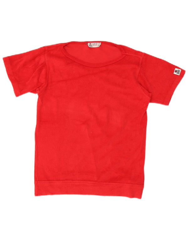 T-shirt da uomo Cerruti 1881 Top UK 36 piccolo cotone rosso