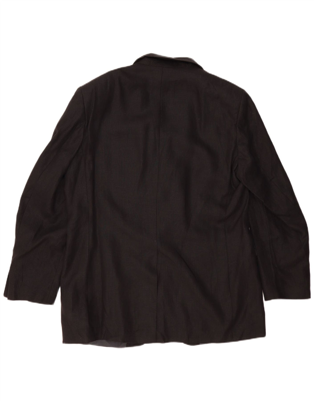 Giacca blazer a 3 bottoni Marks & Spencer da uomo UK 40 grande lino nero