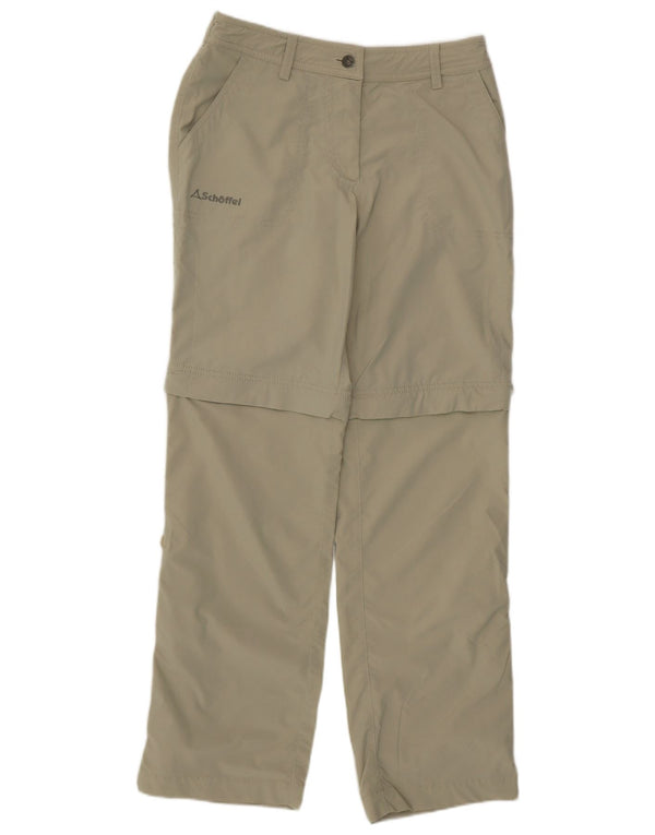 Pantaloni da trekking da donna Schoffel UK 12 Medium W28 L30 Verde Poliammide