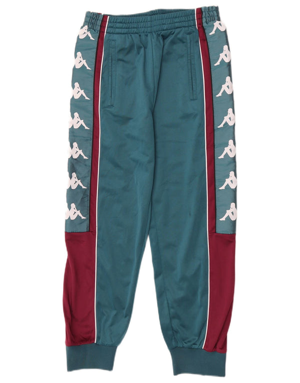 Pantaloni da tuta Kappa Girls Joggers Joggers 11-12 anni W27 L24 Verde Sp