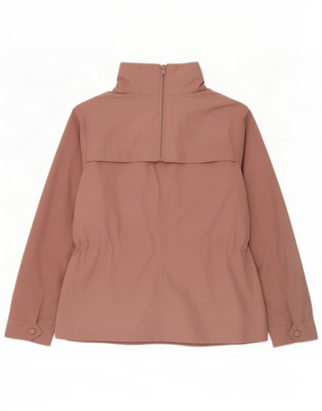 Giubbotto bomber con cappuccio da donna Marks & Spencer UK 14 grande poliestere rosa