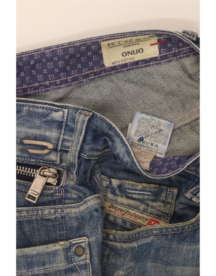 Jeans dritti Diesel Onijo da donna W29 L30 cotone blu
