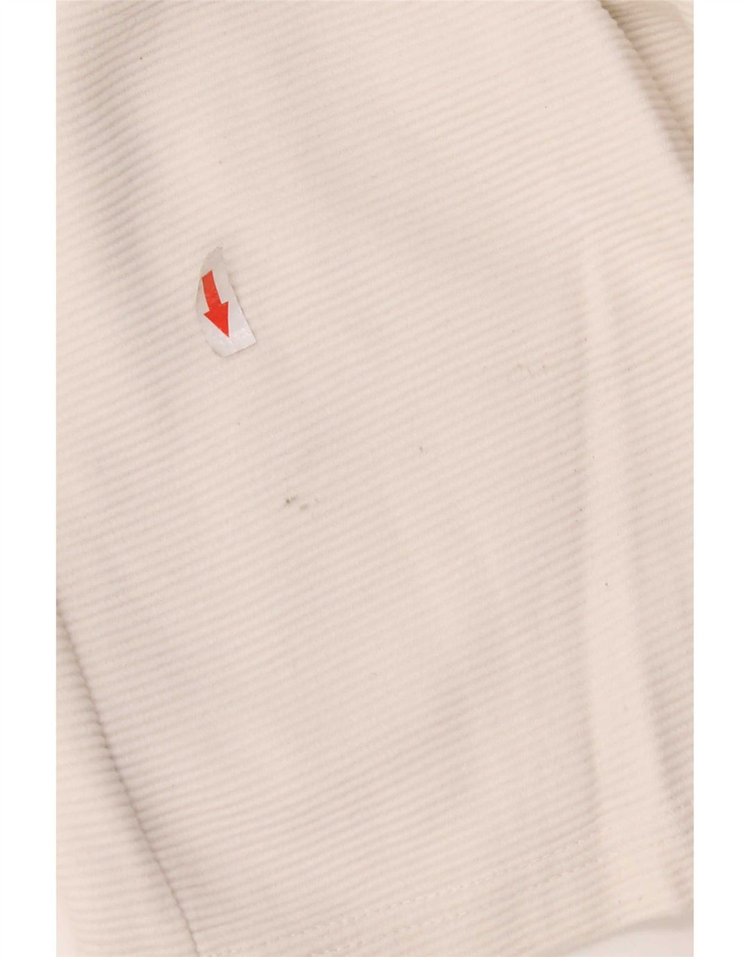 Pantaloncini sportivi da uomo Zara piccoli in cotone gessato bianco