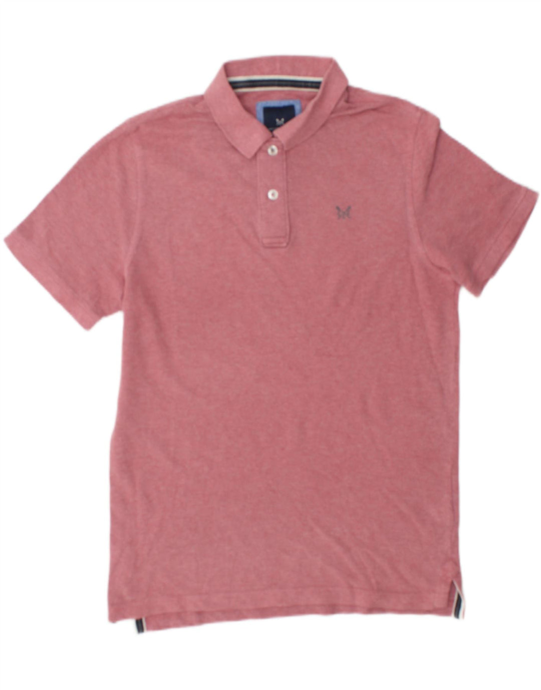 Crew Clothing Polo da uomo in cotone rosa medio