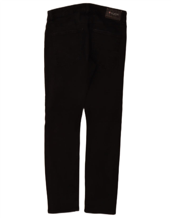 Jeans slim da uomo Guess W31 L31 cotone nero