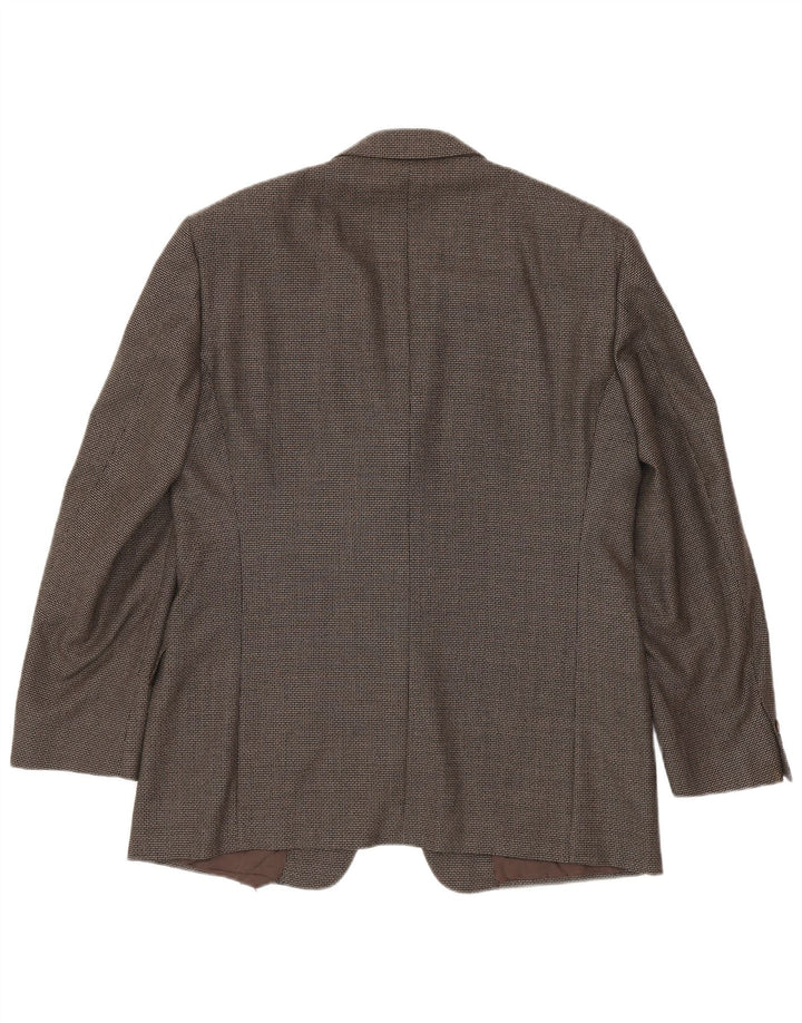 Giacca blazer da uomo a 2 bottoni Valentino IT 44 2XL pied de poule grigio