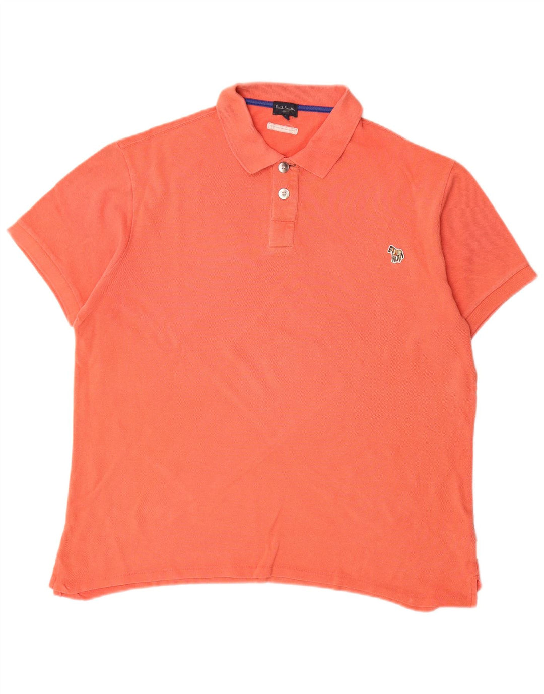 Polo da uomo Paul Smith XL in cotone rosso
