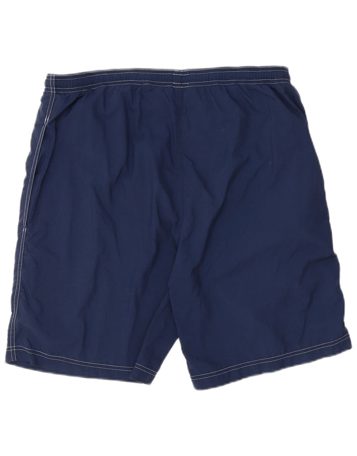 NIKE Pantaloncini sportivi da uomo grandi in nylon blu navy