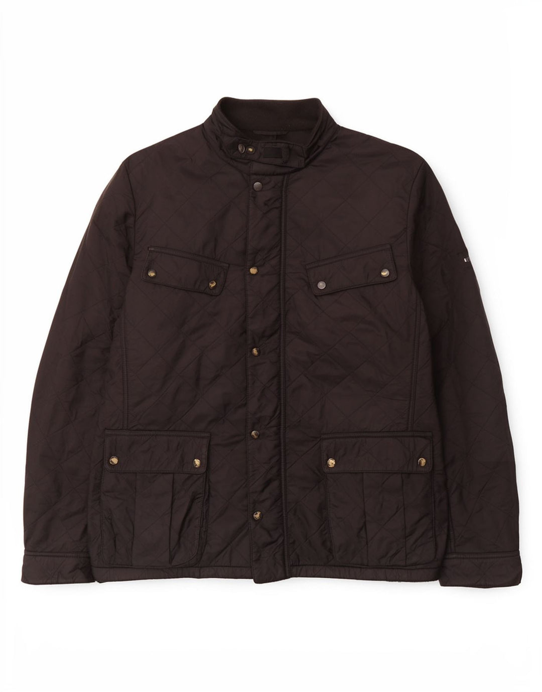 Giacca trapuntata da uomo Barbour UK 42 XL nera in poliammide