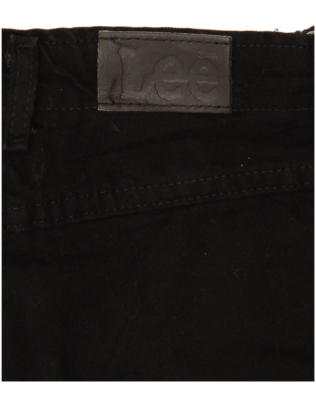 Pantaloncini di jeans da uomo LEE W32 medi neri