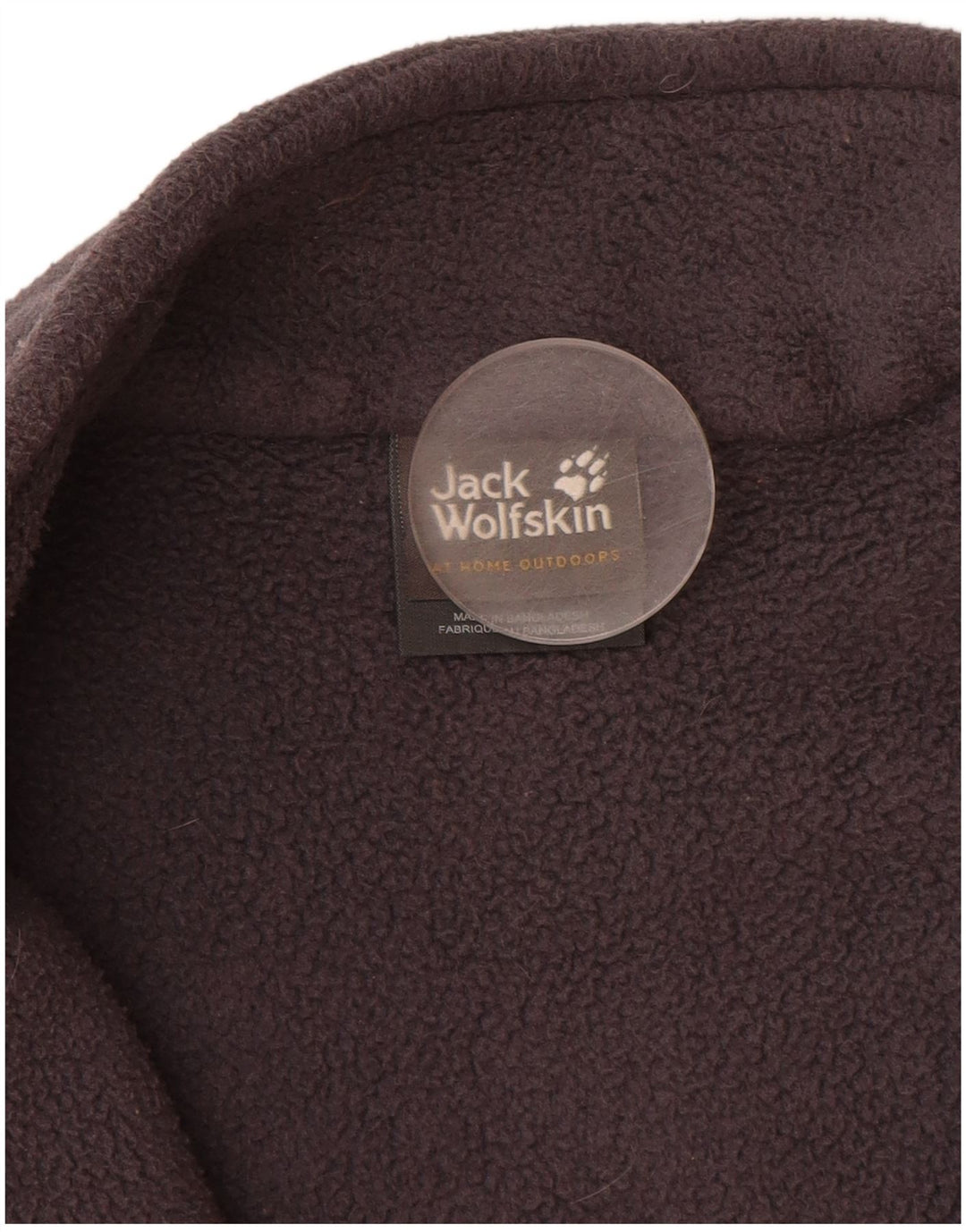 Giacca in pile da donna JACK WOLFSKIN UK 18 XL Poliestere grigio