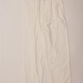 BEST COMPANY Pantaloni chino da uomo con pegging W32 L32 bianchi