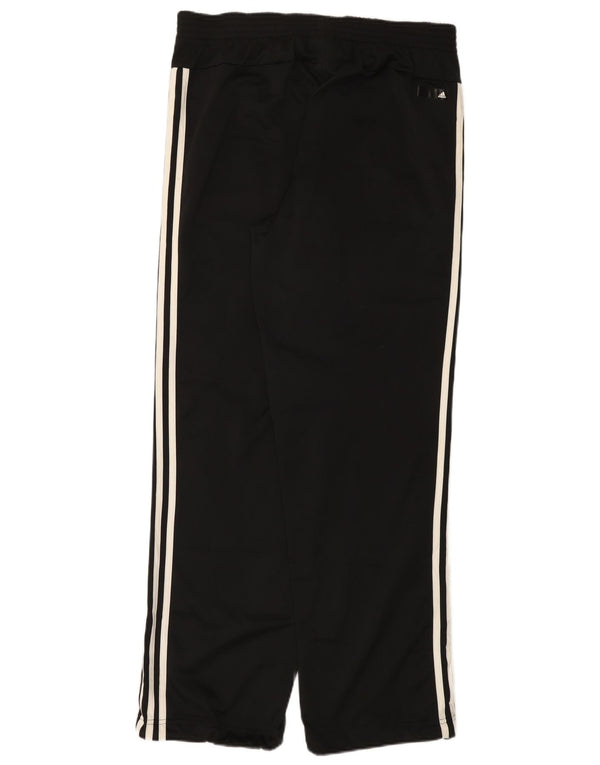 Pantaloni da tuta Adidas Climalite da uomo UK 44/46 Large Nero Poliestere