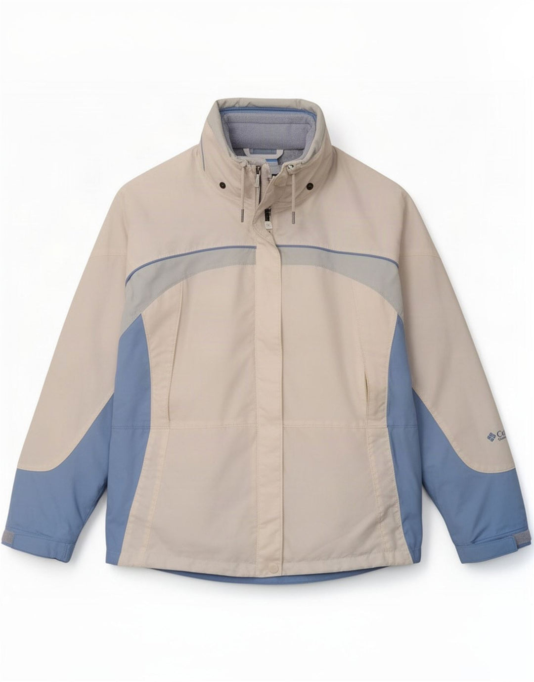 Giacca a vento Columbia Interchange da donna UK 16 grande bianca