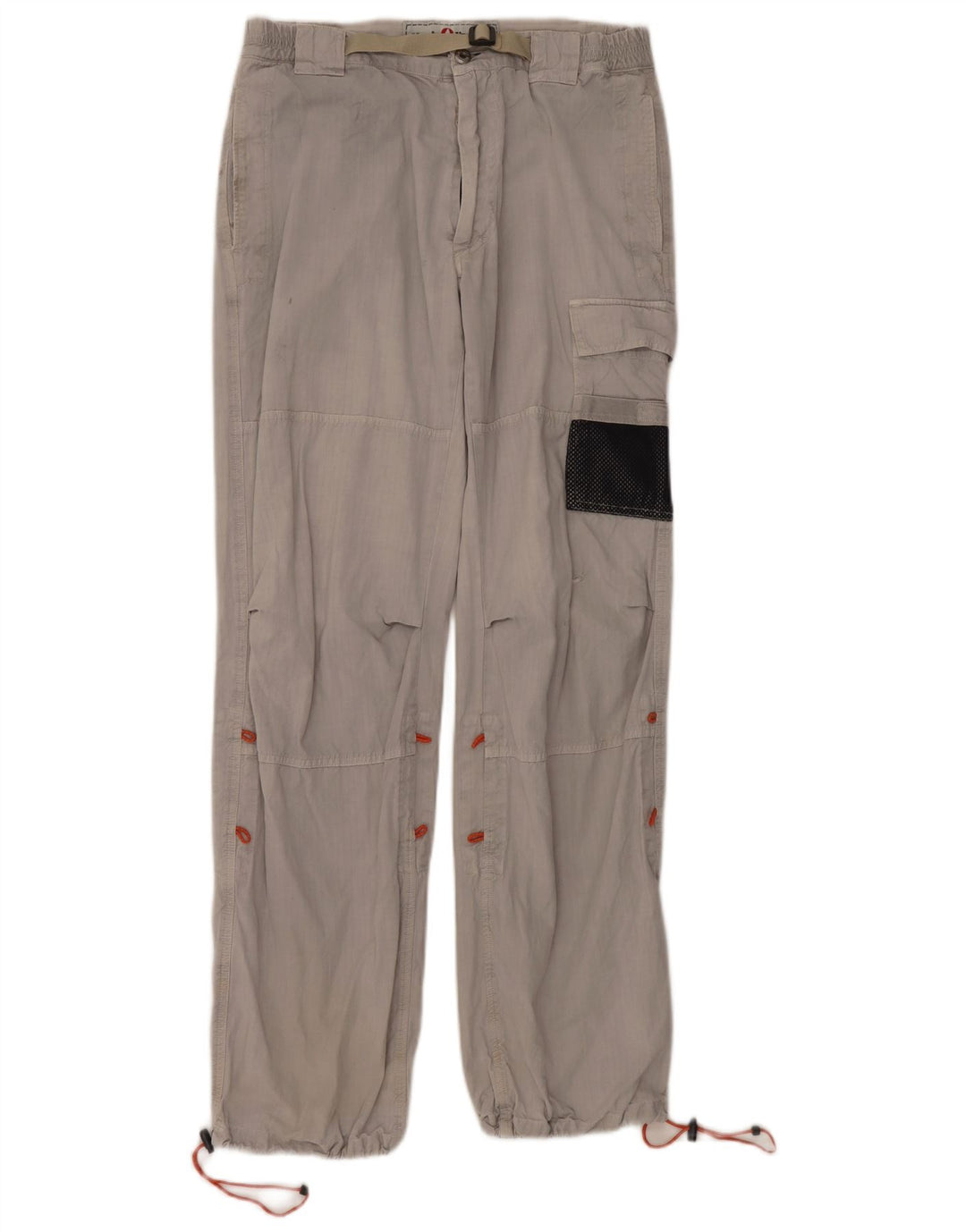 Pantaloni cargo da jogging da uomo Murphy & Nye W33 L32 in cotone grigio