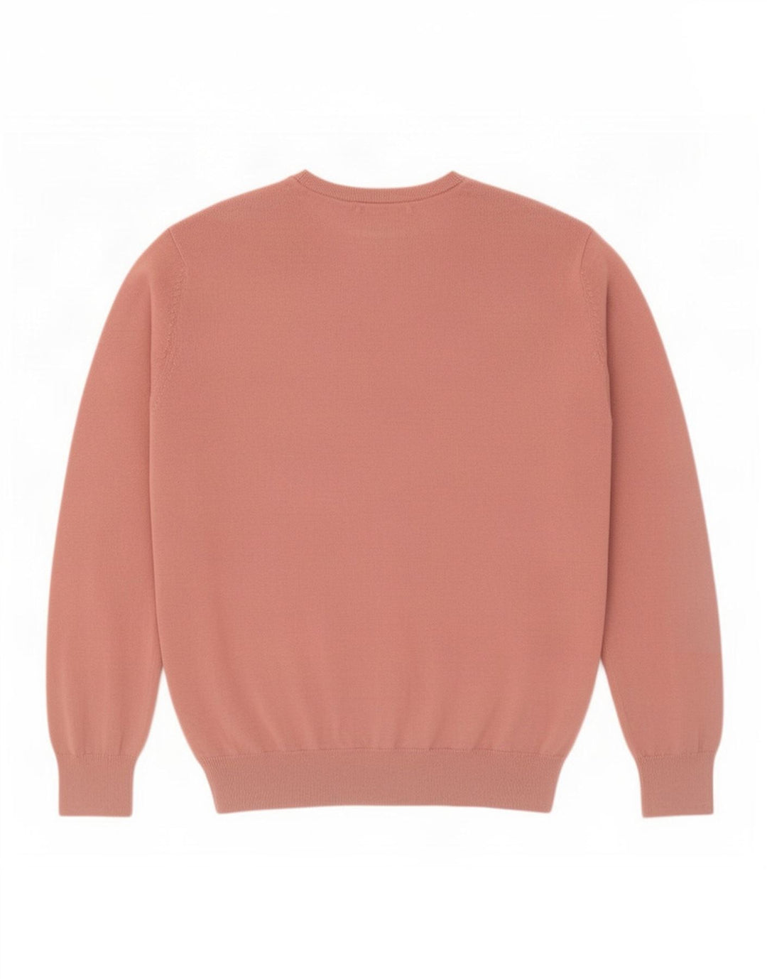 Maglione da uomo con scollo a V Marks & Spencer grande in cotone rosa