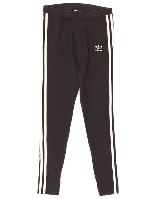 Leggings Adidas da donna UK 10 piccolo cotone nero