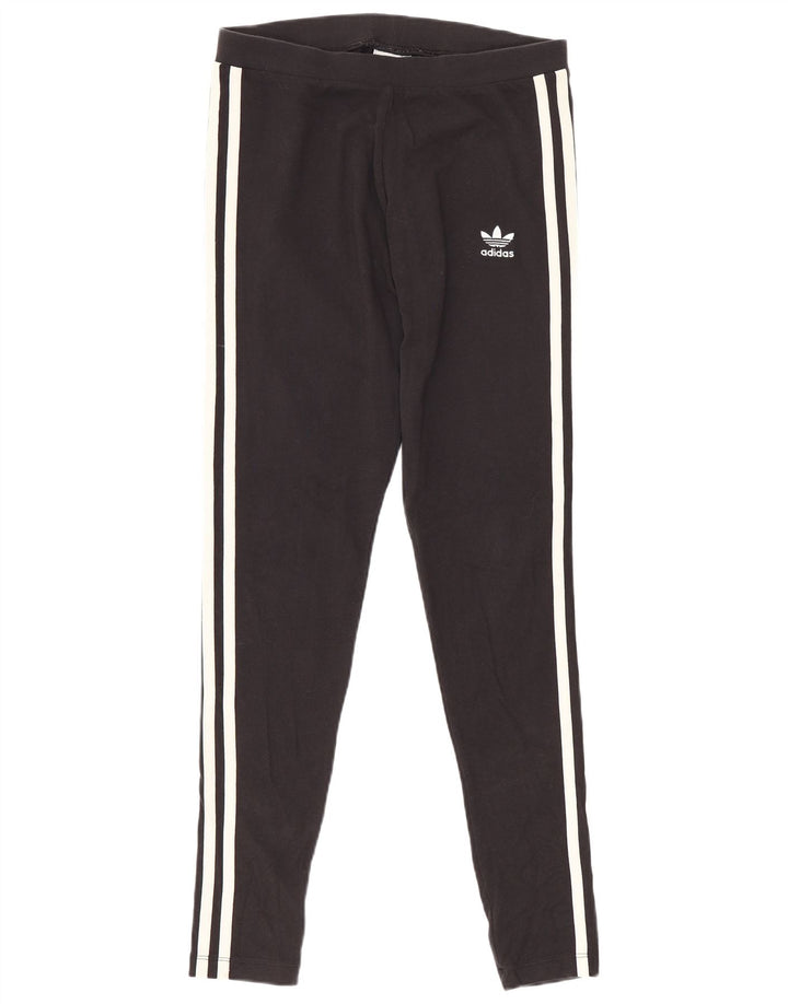 Leggings Adidas da donna UK 10 piccolo cotone nero