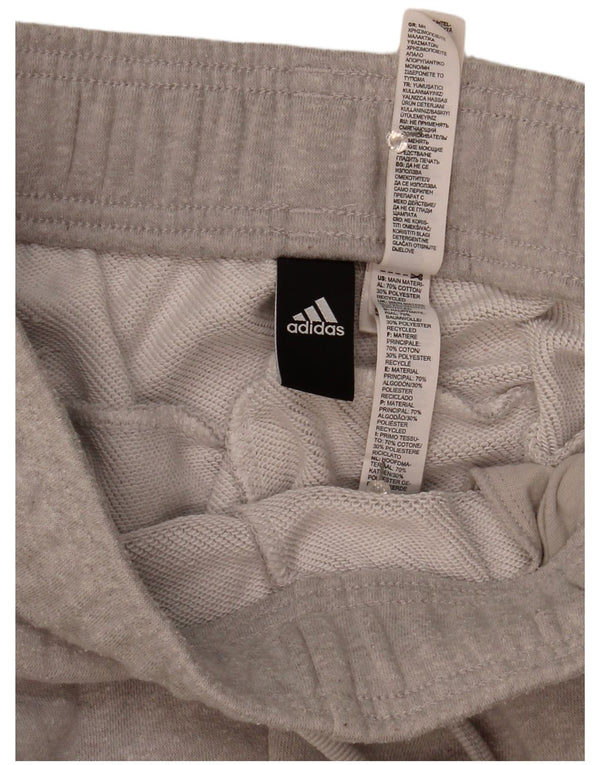 Pantaloni della tuta da donna Adidas UK 4/6 XS cotone grigio
