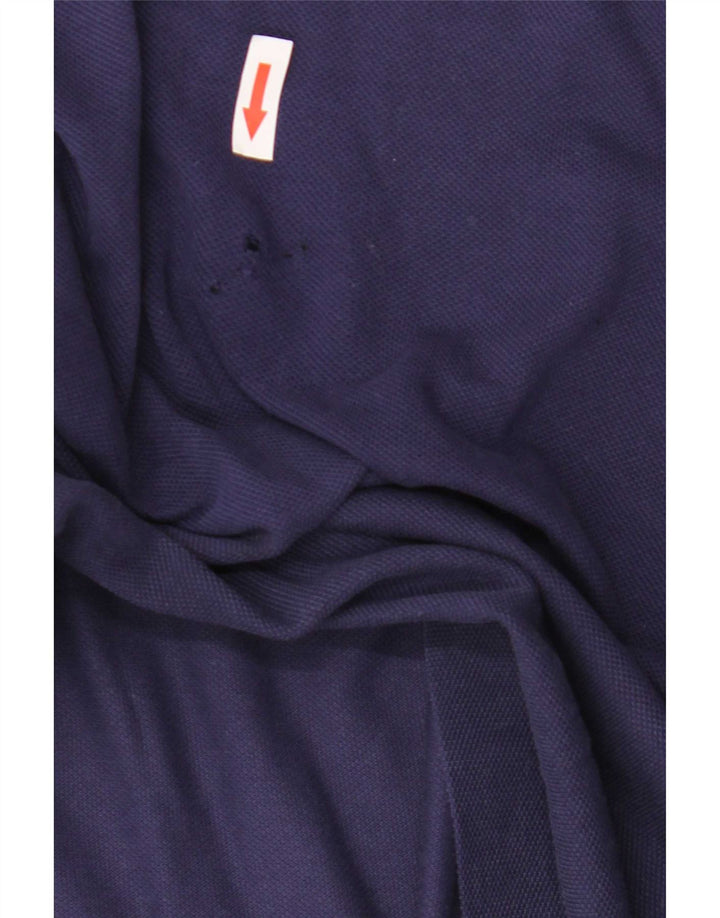 Polo da uomo Lacoste taglia 3 piccola in cotone viola