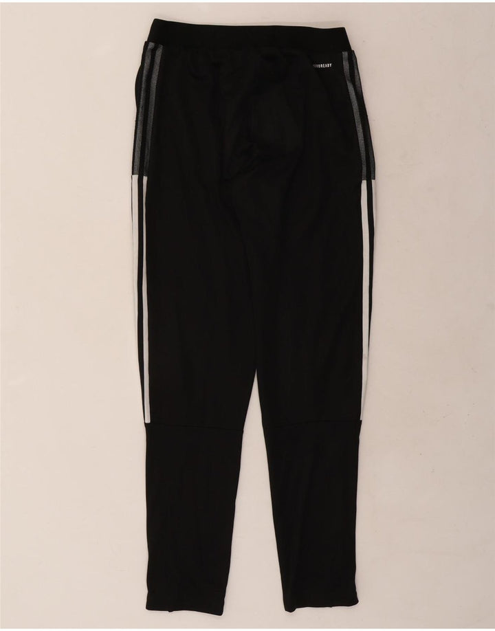 Pantaloni della tuta ADIDAS Aeroready da bambino 15-16 anni in poliestere nero
