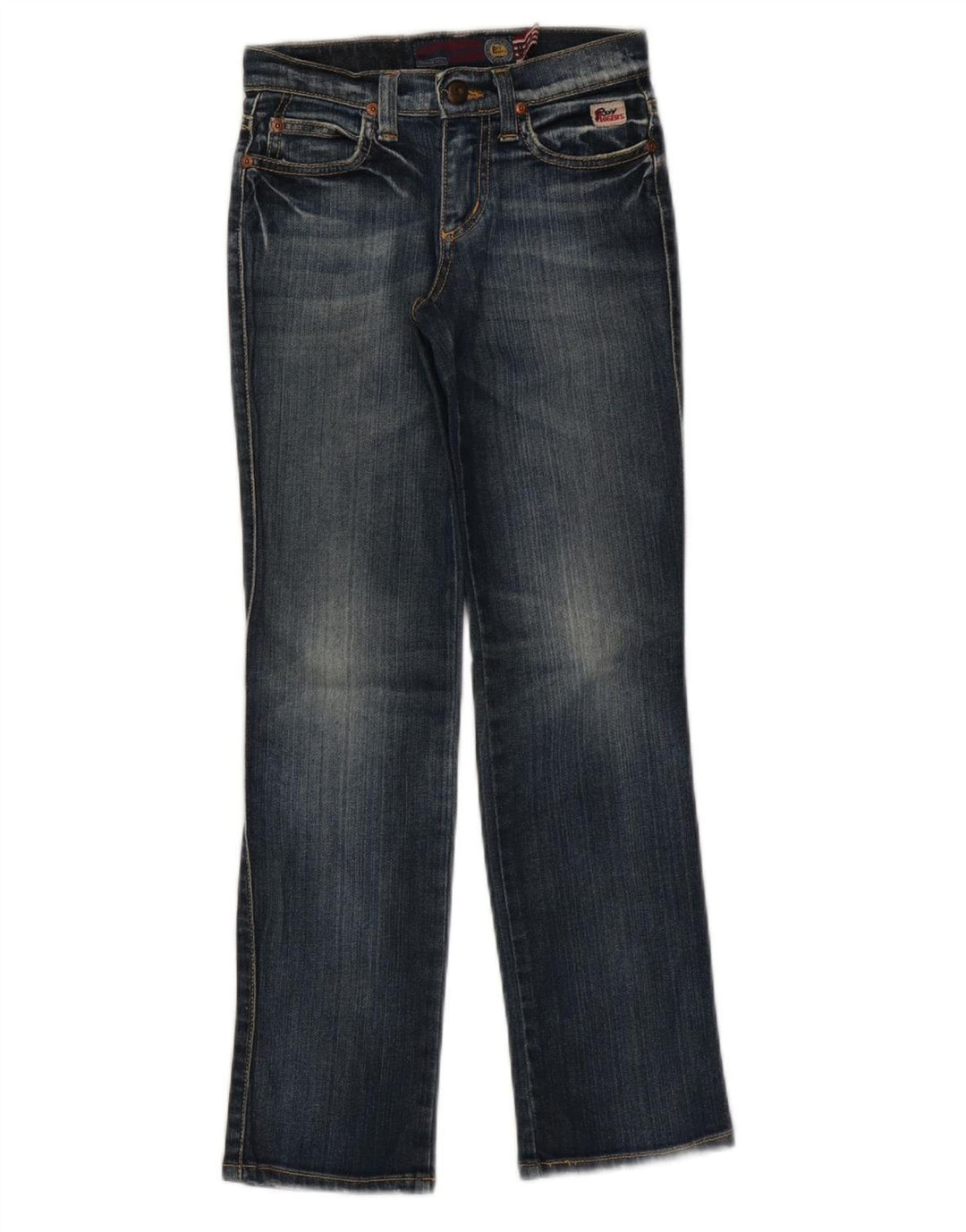 Jeans dritti per bambina ROY ROGERS 9-10 anni W24 L26 cotone blu