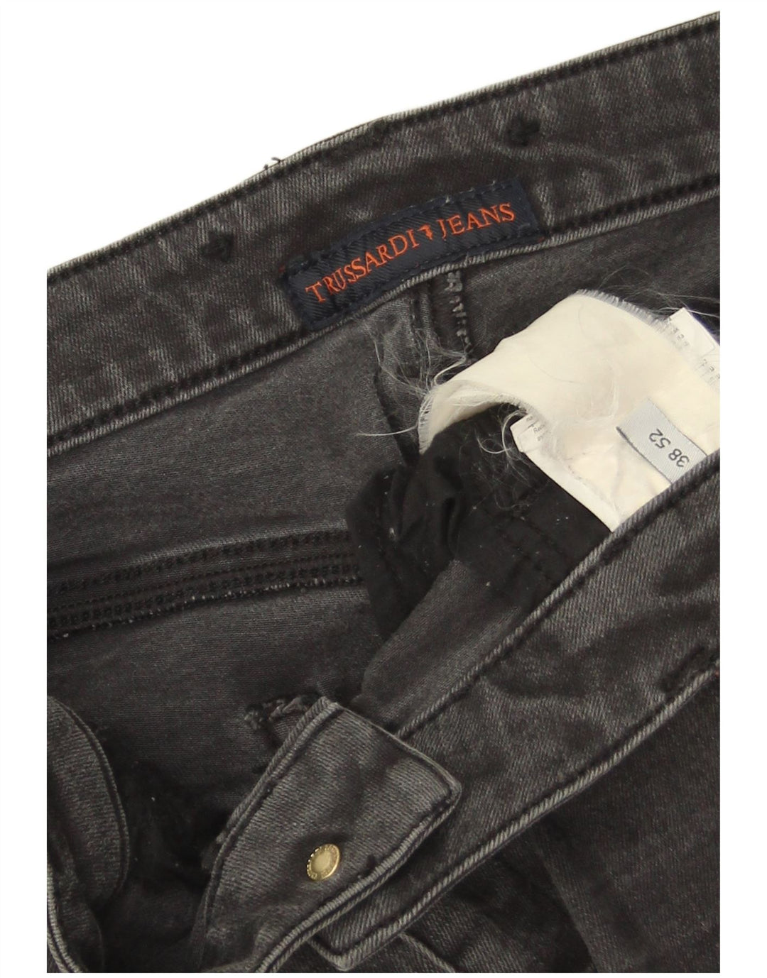 Jeans Slim Uomo Trussardi IT 52 XL W38 L32 Grigio