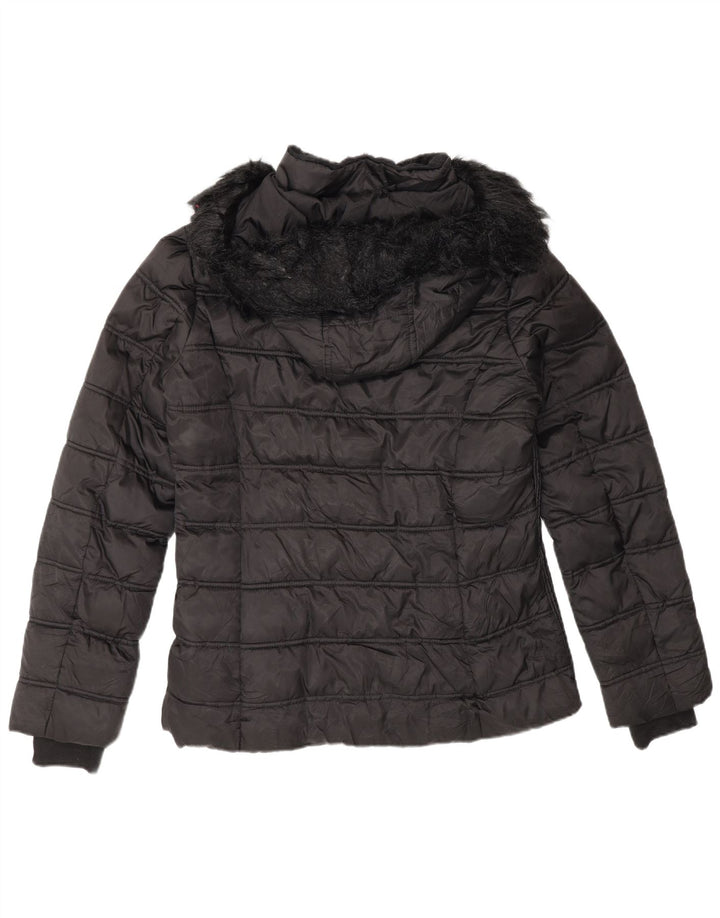 Giacca imbottita da donna Nautica UK 16 grande poliestere nero