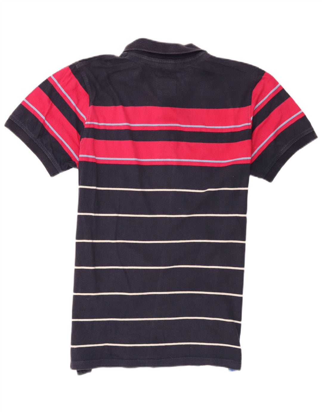 Crew Clothing Polo da uomo in cotone color block medio blu navy