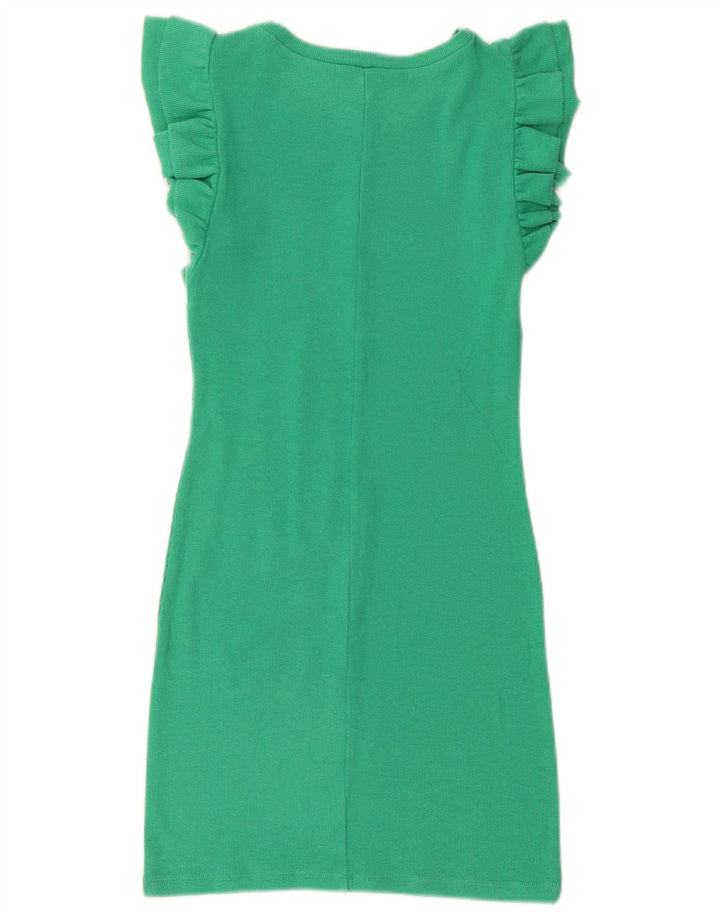 Abito tubino Zara da donna UK 12 verde medio