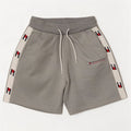 Pantaloncini sportivi grafici da uomo Tommy Hilfiger piccoli in poliestere color block grigio