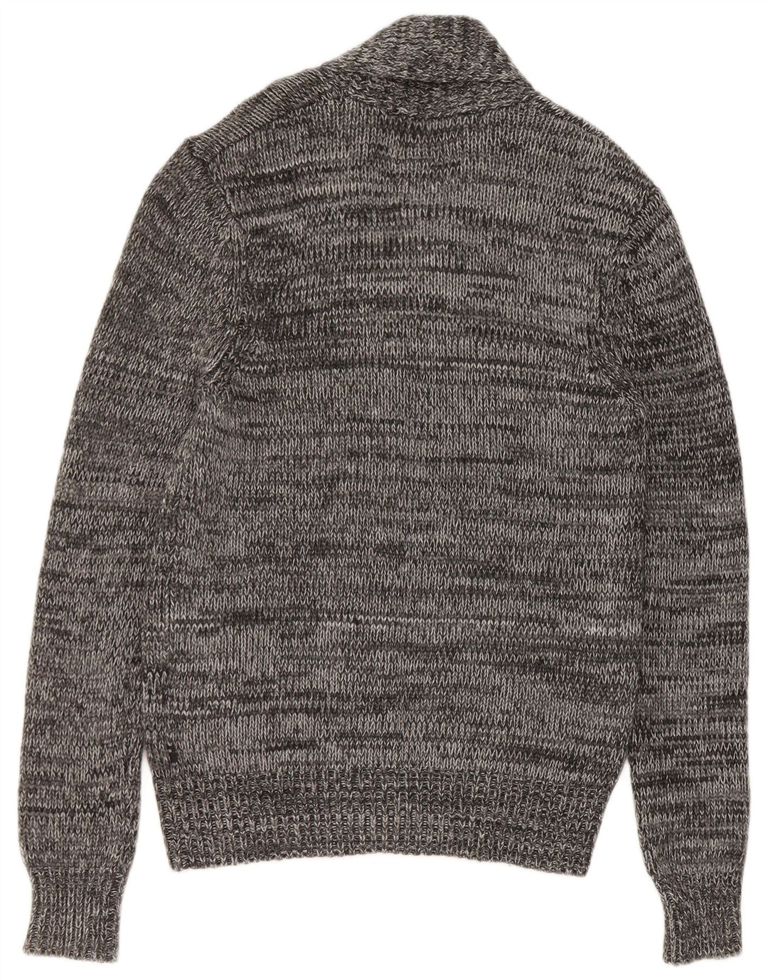 Maglione cardigan slim fit da uomo Levi's in viscosa chiazzata grigia piccola