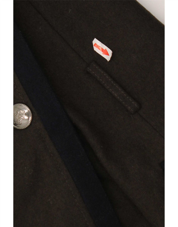 Cappotto doppiopetto David Bitton da donna Buffalo UK 12 Medio Cachi