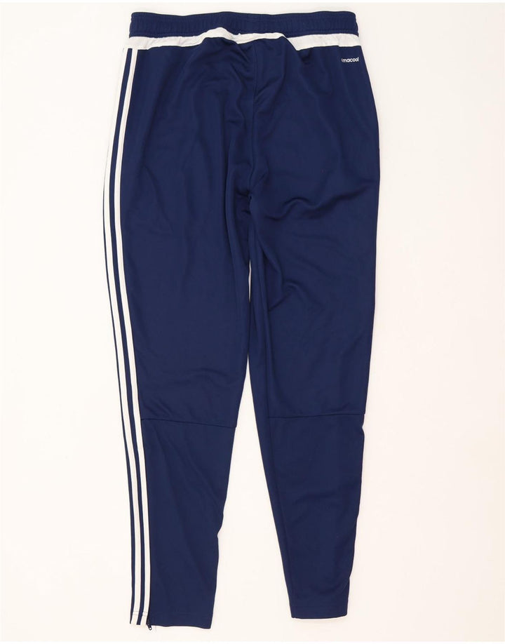 Pantaloni da tuta Adidas Climacool da uomo grandi color block blu navy