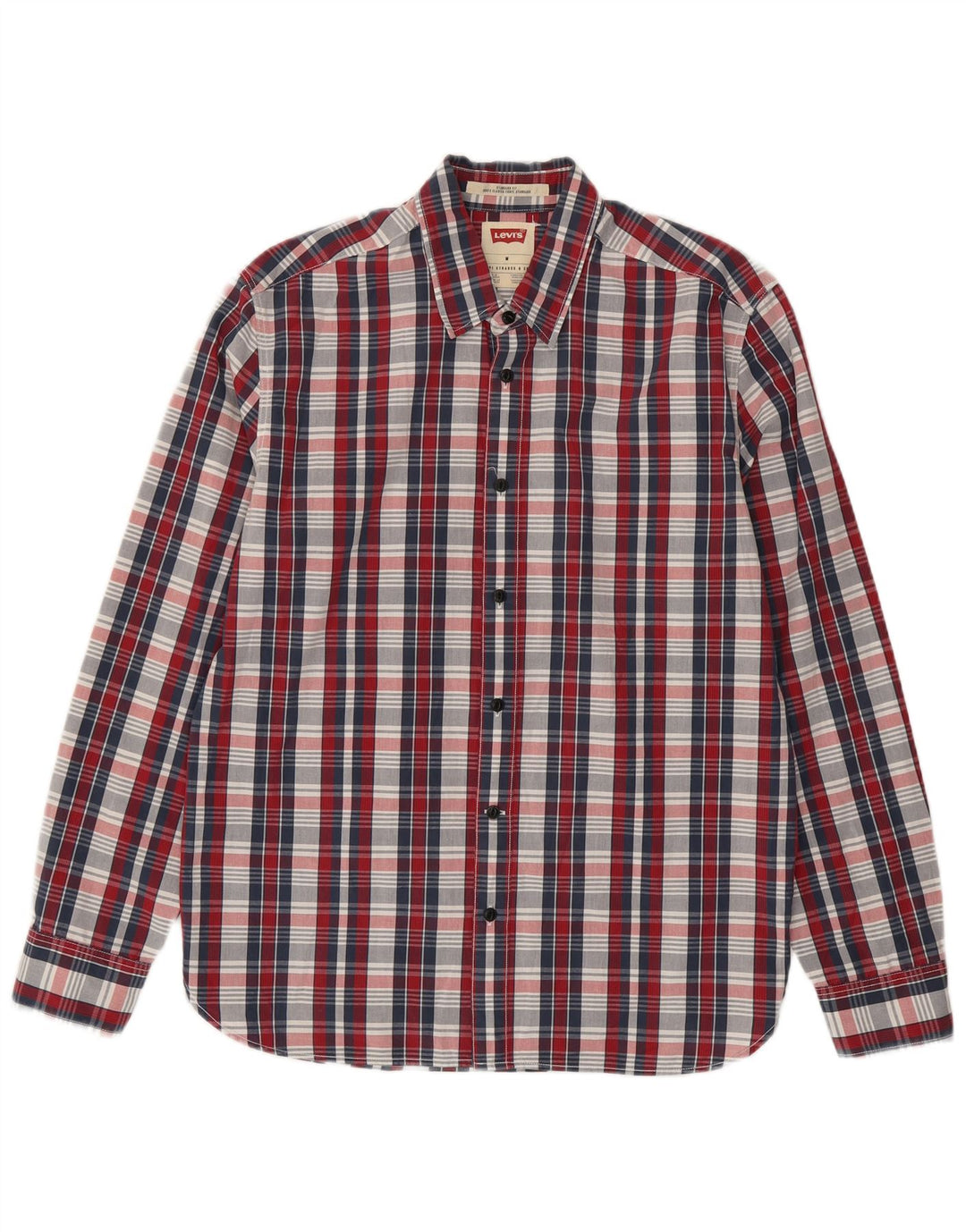 Camicia Levi's da uomo vestibilità standard in cotone a quadri multicolore medio