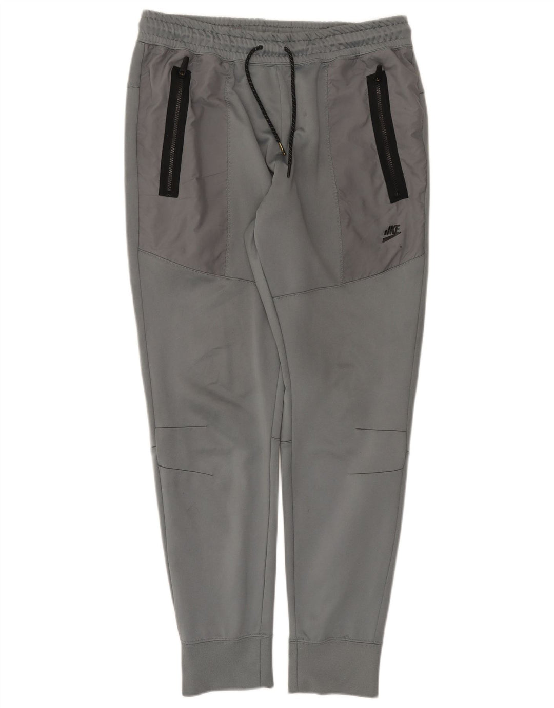 Pantaloni da tuta Nike Therma-Fit da uomo, pantaloni da jogging, grandi, in poliestere grigio