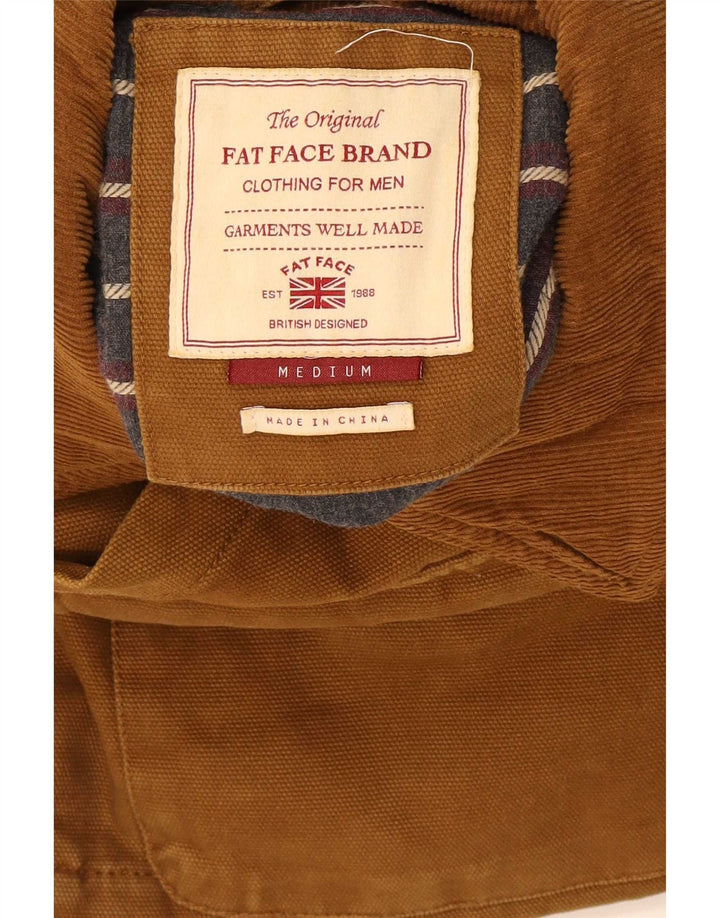 Giacca utility da uomo Fat Face UK 38 Cotone marrone medio