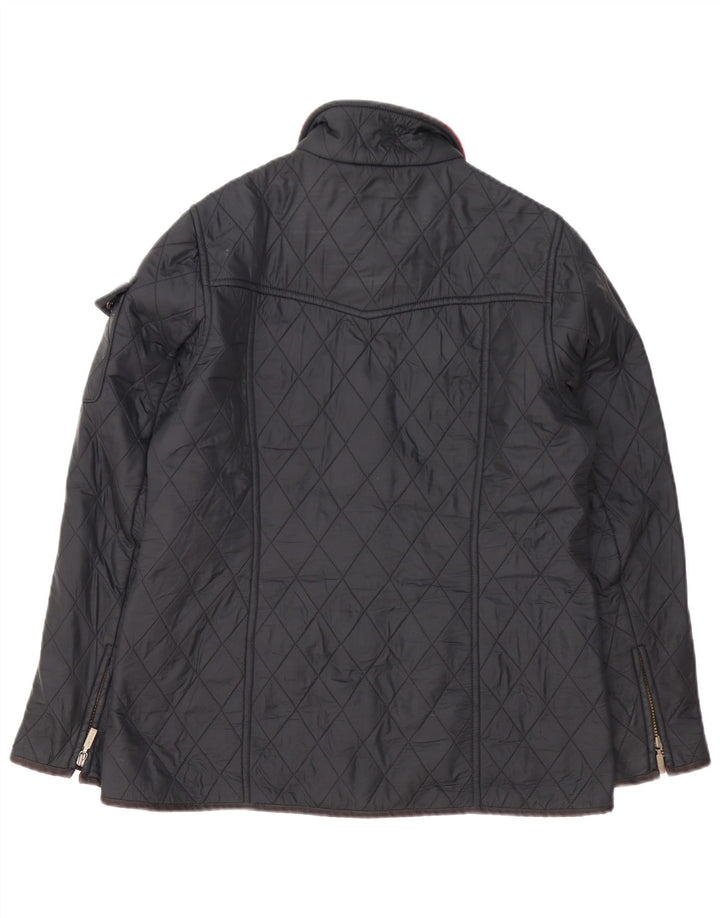 Giacca trapuntata da donna Barbour UK 14 grande nera