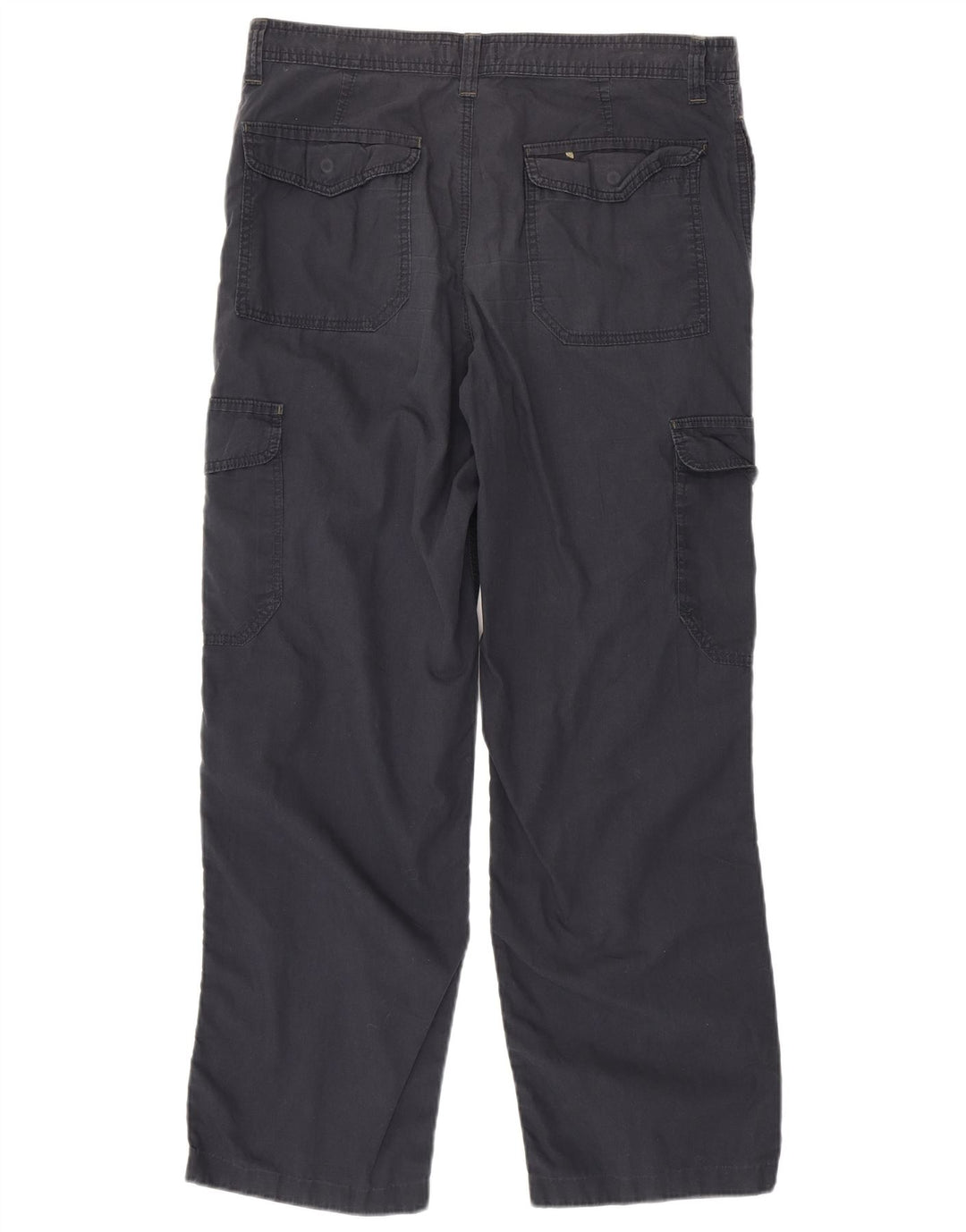 Pantaloni cargo Marks & Spencer da uomo blu Harbour W36 L33 blu navy