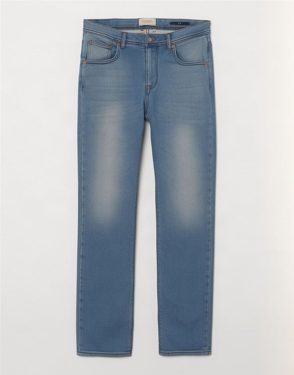 Jeans slim da uomo Zara EU 40 medio W31 L31 blu