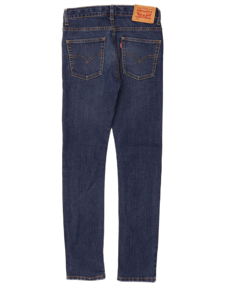 LEVI'S Jeans 510 skinny da ragazzo 11-12 anni W24 L28 Blu